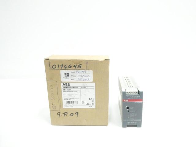 ABB 1SVR427032R0000 SWITCH MODE POWER SUPPLY 100-240V-AC 2.5A AMP 24V-DC 60W