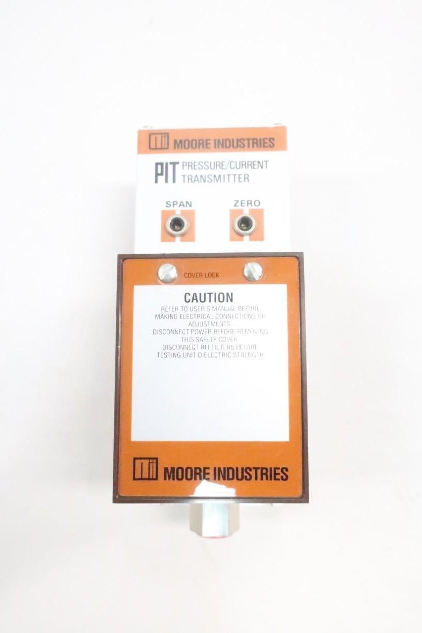 MOORE PIT/3-27PSIG/4-20MA/117AC-4W PRESSURE/CURRENT TRANSMITTER