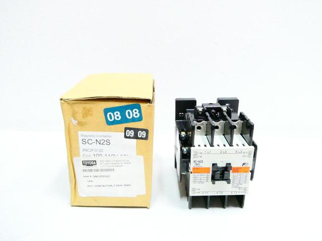 FUJI SC-N2S 3NC2F0122 AC CONTACTOR 110-120V-AC 80A AMP 40HP