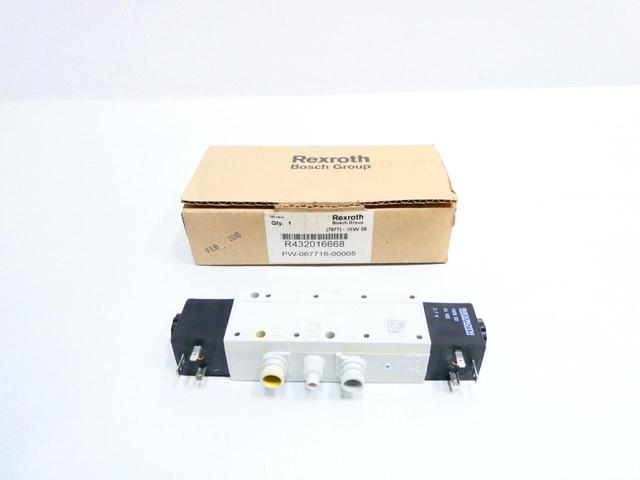REXROTH R432016668 PNEUMATIC SOLENOID VALVE 24V-DC 150PSI