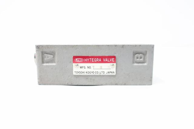 HYTEGRA VALVE HK3H-A-Y2-025A HYDRAULIC CHECK VALVE