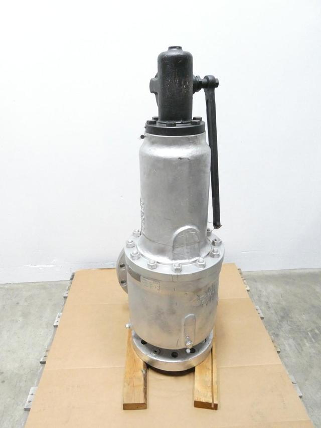 CONSOLIDATED 1912RT FLANGED RELIEF VALVE 250779PPH 6IN X 10IN