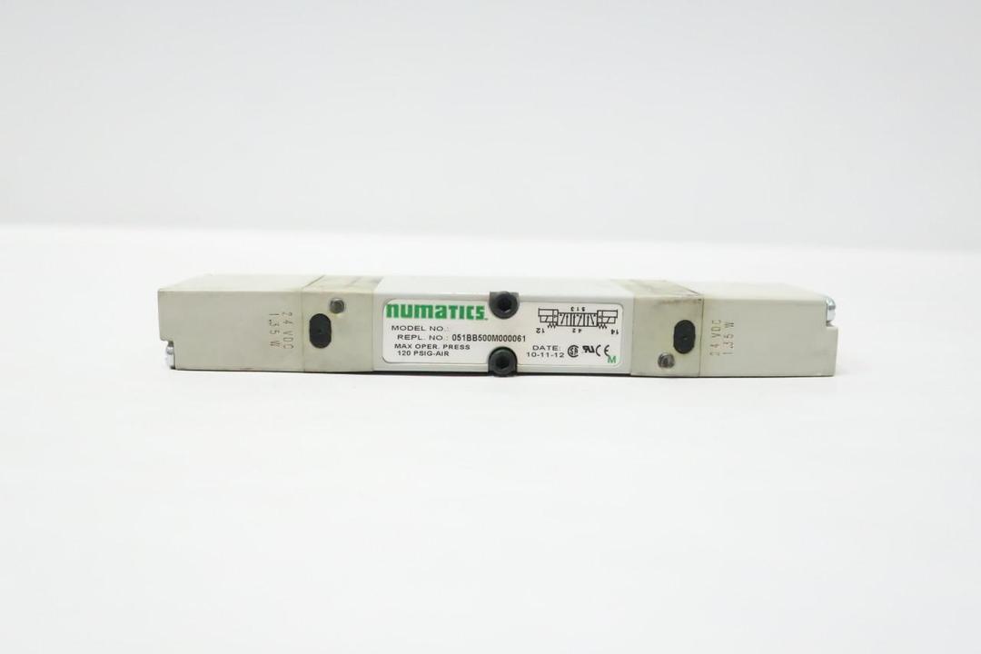 NUMATICS 051BB500M000061 PNEUMATIC SOLENOID VALVE 24V-DC 120PSI