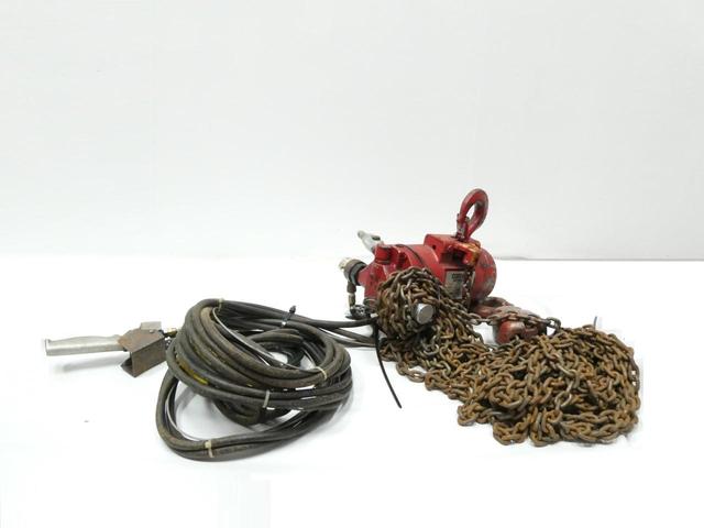 COFFING CAH2023 PNEUMATIC AIR CHAIN HOIST 1TON 2000LB 90PSI