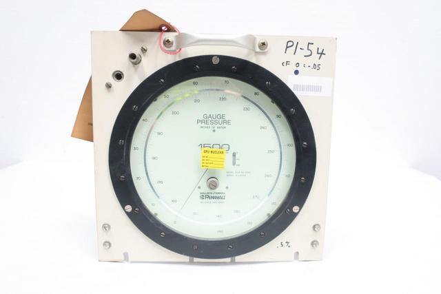 PENNWALT 62A-2C-0280 PRESSURE GAUGE 140-280IN-H2O