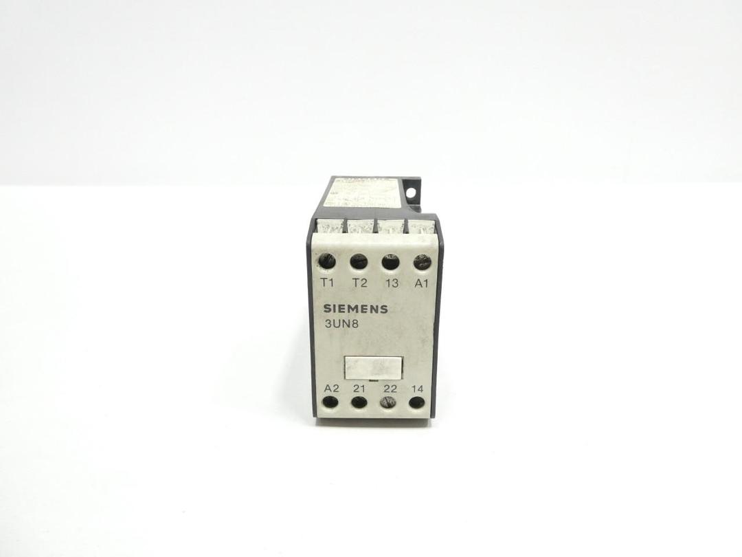 SIEMENS 3UN8 002 OVERLOAD RELAY
