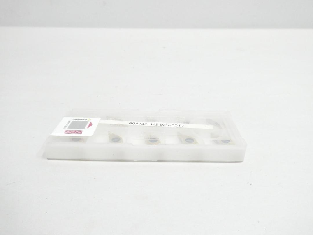 PACK OF 10 TUNGALOY VBMT160404-PSS VBMT 331 PSS GT9530 CARBIDE INSERT