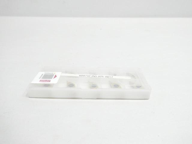 PACK OF 10 TUNGALOY VBMT160404-PSS VBMT 331 PSS GT9530 CARBIDE INSERT