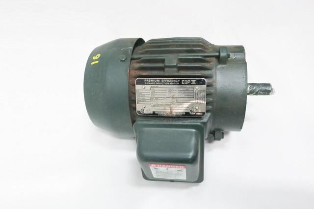 TOSHIBA BY154FLC2AMH02 AC MOTOR 145TC 3PH 1.5HP 1740RPM 230/460V-AC