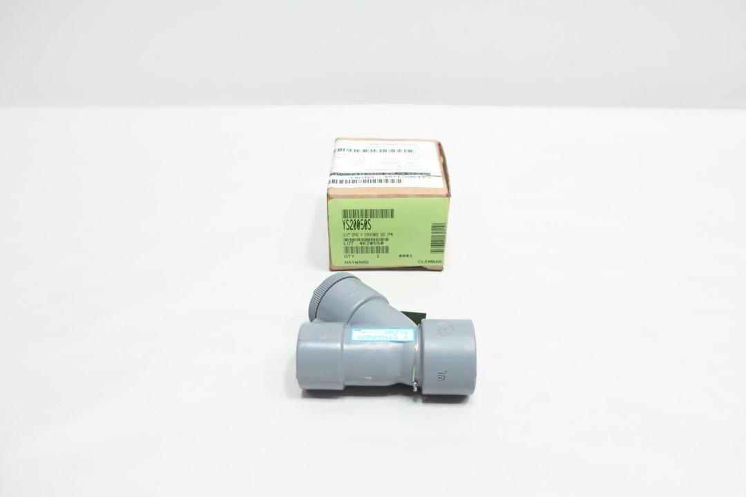 HAYWARD YS20050S PVC CONDUIT FITTING 1/2IN Y STRAINER