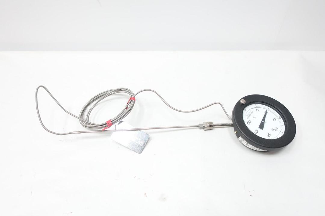 ASHCROFT 600A-02-C12-B01-A1-L03-BS-XNH GAS ACTUATED THERMOMETER 4-1/2IN 0-120C