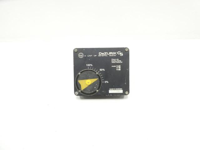 DEZURIK P36 PNEUMATIC VALVE POSITIONER