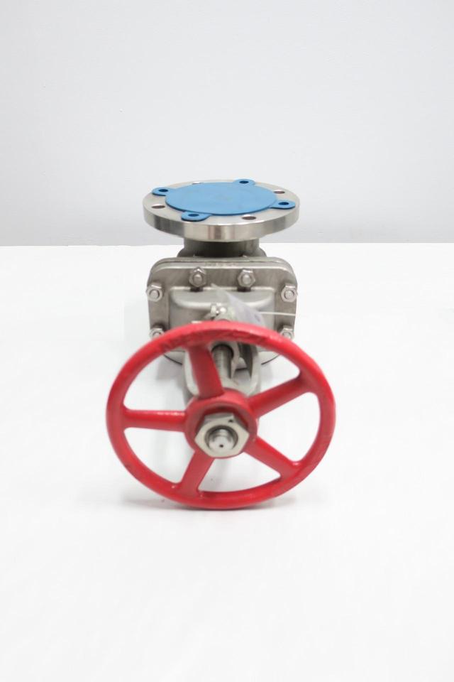 ALOYCO 117F MANUAL STAINLESS FLANGED WEDGE GATE VALVE 4IN 150