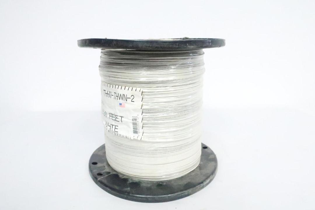 ALANWIRE WHITE WIRE THHN-THWN-2 19STRAND 14AWG 2500FT