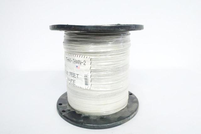 ALANWIRE WHITE WIRE THHN-THWN-2 19STRAND 14AWG 2500FT