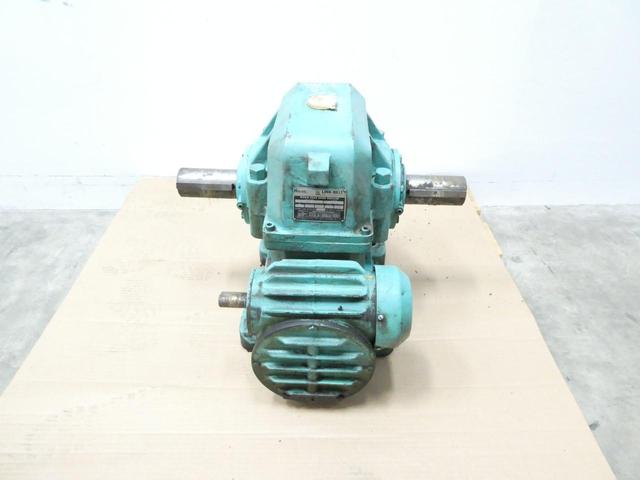 FMC LINK-BELT RENITORQ DWB600-71 WORM GEAR SPEED REDUCER 8.15HP 75:1
