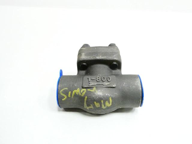 WARREN 854-8S STEEL SOCKET WELD CHECK VALVE 1IN 800