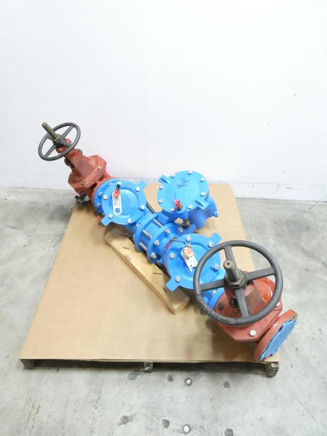 WATTS 909 RP BACKFLOW PREVENTER 4IN 150