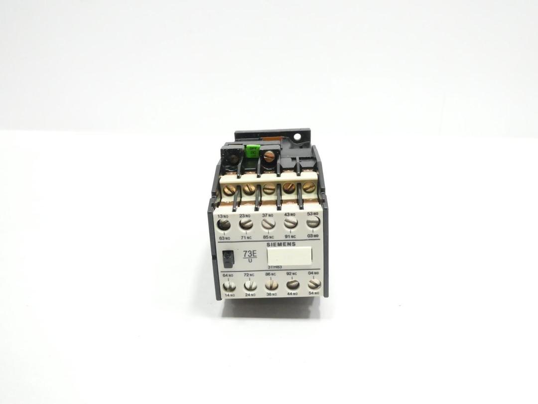 SIEMENS 3TH8346-0B CONTROL RELAY 24V-DC