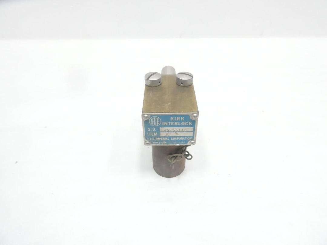 ITE 45-55116 KIRK INTERLOCK LOCKING DEVICE ITEM A W/ KEY
