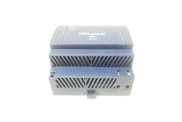 TDK-LAMBDA DSP100-24 POWER SUPPLY 100-240V-AC 24V-DC 100W
