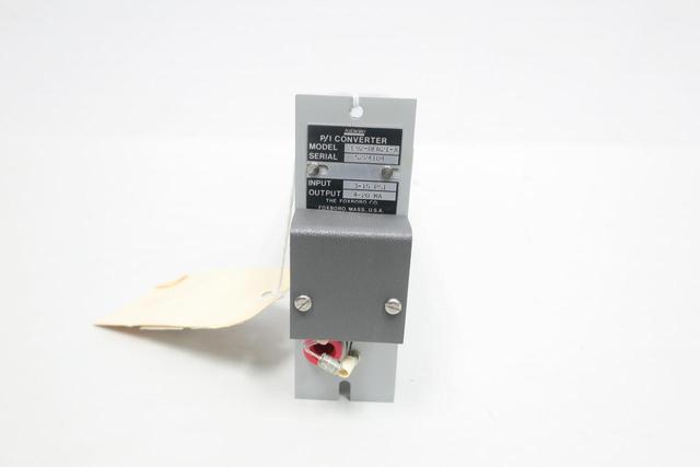 FOXBORO E92-RFN2I-A P/I CONVERTER 4-20MA 3-15PSI