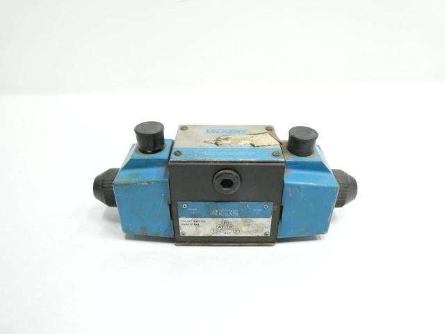 VICKERS DG4S4-018C-U-B-60 HYDRAULIC DIRECTIONAL CONTROL VALVE 120V-AC