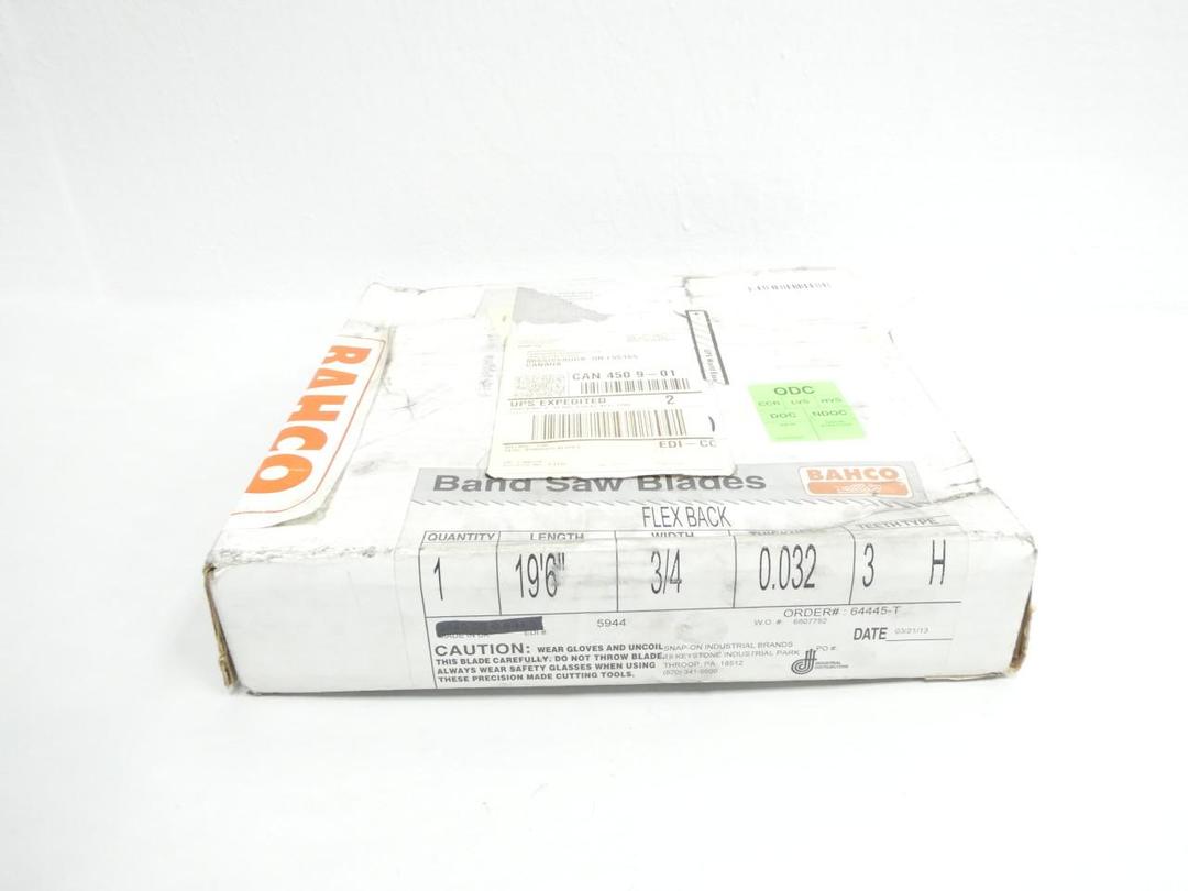 BAHCO 64445-T BANDSAW BLADE 19FT-6IN 3/4IN 0.032IN