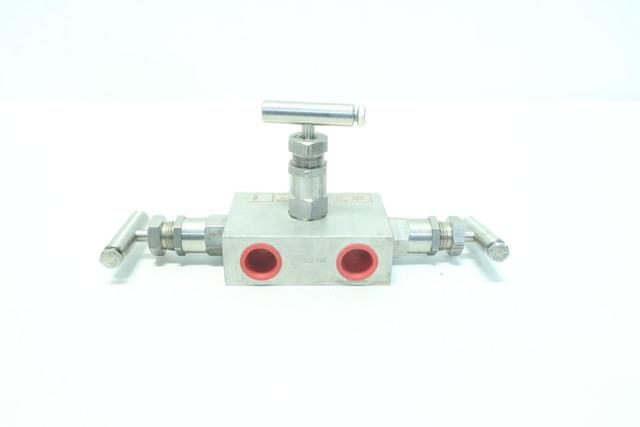 HEX VALVE HM451U3331412 STAINLESS INSTRUMENT MANIFOLD 6980PSI