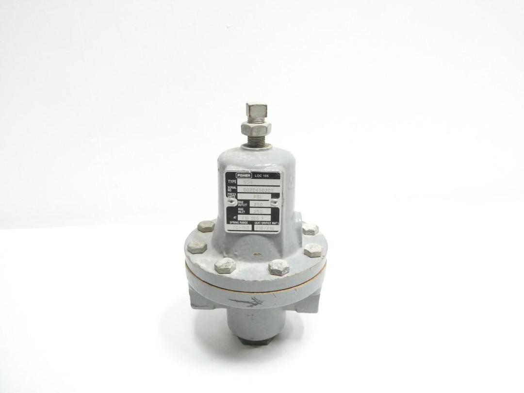 FISHER 95H STEEL THREADED PRESSURE REGULATOR VALVE 1/2IN NPT 70-150PSI 250PSI