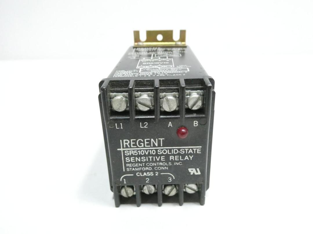 REGENTS SR510V10 SOLID STATE SENSITIVE RELAY 115V-AC