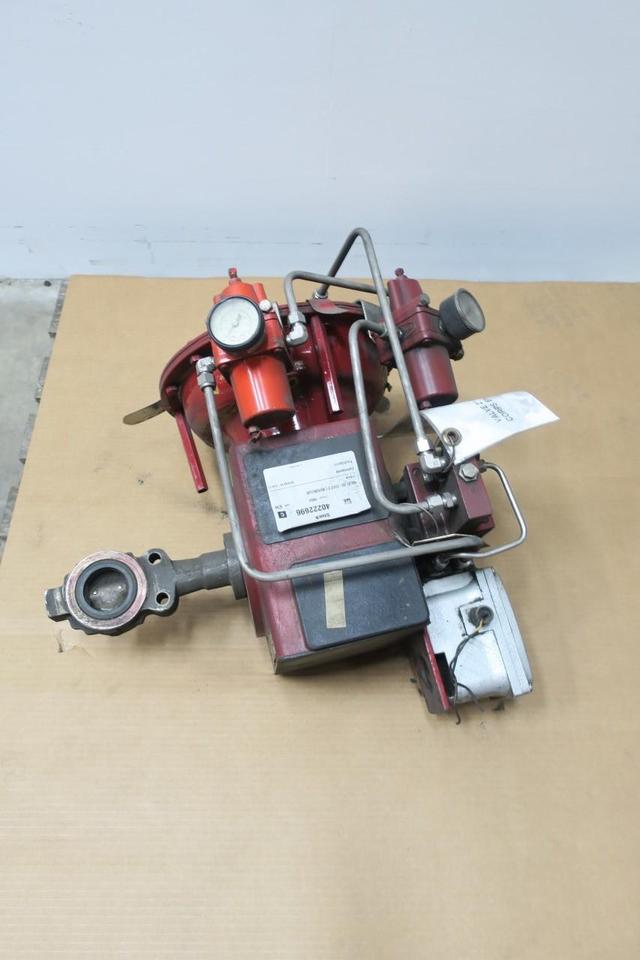 MASONEILAN 33-37412 MINITORK II STAINLESS WAFER BUTTERFLY CONTROL VALVE 2IN 300