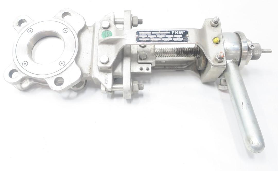 FNW 2020TITM MANUAL STAINLESS KNIFE GATE VALVE 3IN