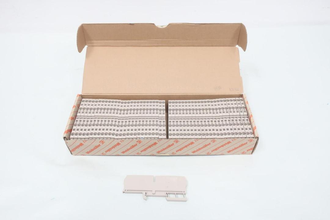 BOX OF 50 WEIDMULLER 7904290000 TERMINAL BLOCK