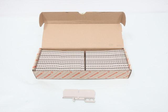 BOX OF 50 WEIDMULLER 7904290000 TERMINAL BLOCK