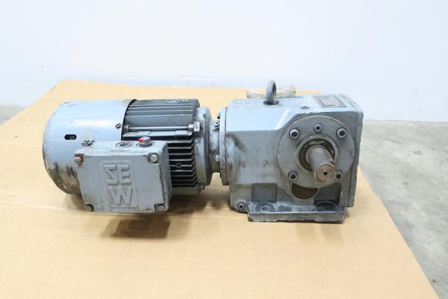SEW EURODRIVE K66DT90S4BM2HF GEARMOTOR 34RPM 3PH 1.5HP 330/575V-AC