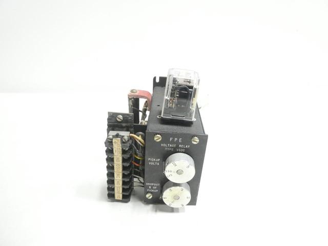 FEDERAL PACIFIC FPE VSDC VOLTAGE RELAY 250V-DC