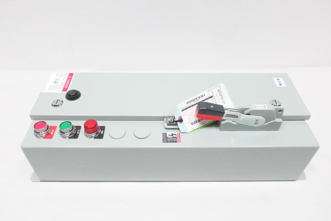 EATON 2A92907G31 ECN1808DCC-C1H5/D7 AN16BN0 SIZE 0 COMBINATION STARTER 120V-AC