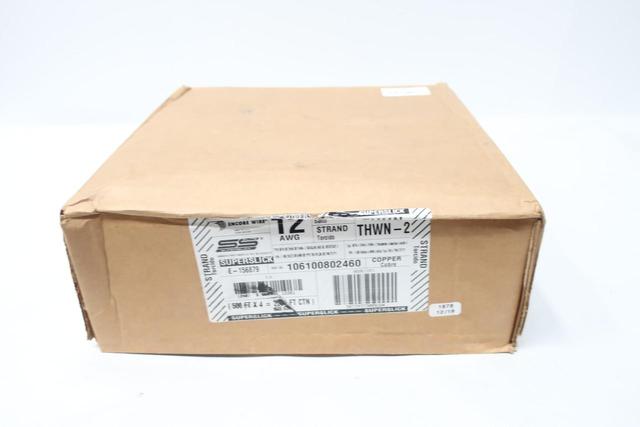 ENCORE WIRE 106100802460 SUPERSLICK WHITE COPPER WIRE 12 AWG 2000FT 600V