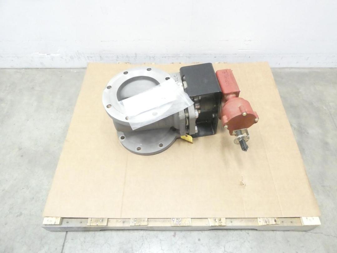 FLOWSERVE 8-QV-11C000S2M2GQ-CM2083 STAINLESS FLANGED PLUG VALVE 8IN 150