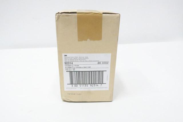 BOX OF 10 3M 92314 GRINDING WHEEL 4-1/2IN 24 GRIT