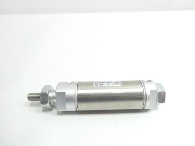 SMC NCME150-0200 DOUBLE ACTING PNEUMATIC CYLINDER 250PSI 1-1/2IN 2IN