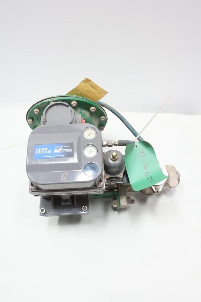 FISHER V200 1052 DVC6020-105 PNEUMATIC STAINLESS CONTROL VALVE 1IN 150