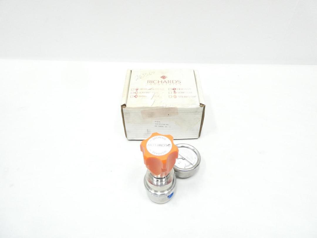 RICHARDS JR-025-6L HIGH PRESSURE GAS REGULATOR