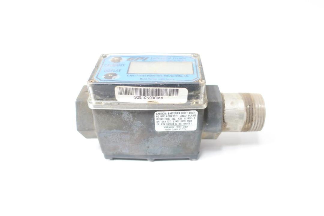 GPI G2B10N09GMA TURBINE FLOW METER 1IN