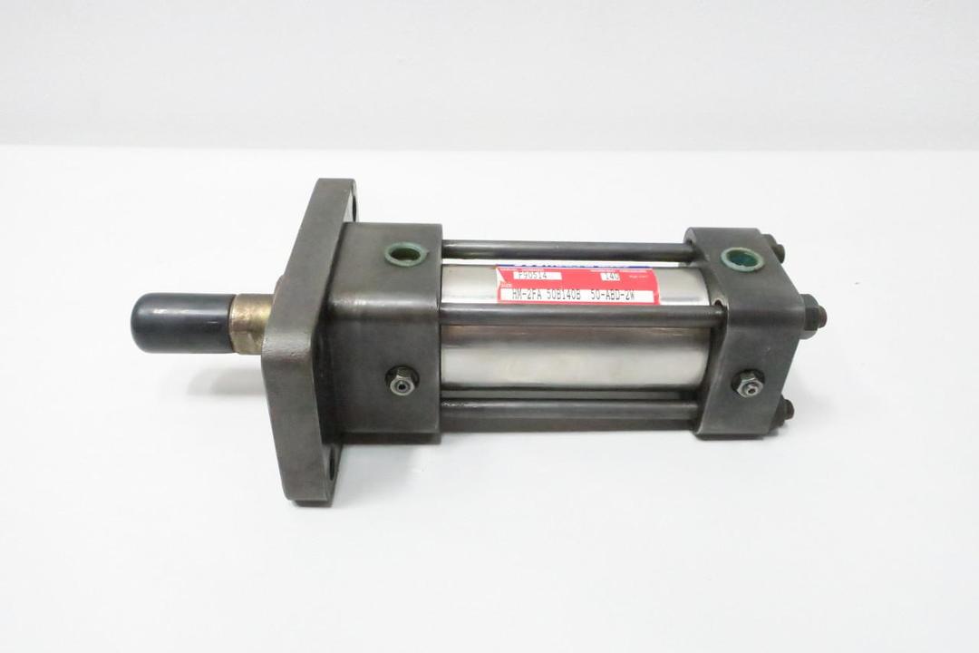 HORIUCHI MACHINERY HM-2FA 50B140B 50-ABD-2W HYDRAULIC CYLINDER 50MM 140MM