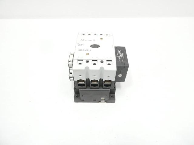 MOELLER DIL4M115 AC CONTACTOR 120V-AC 160A AMP 100HP