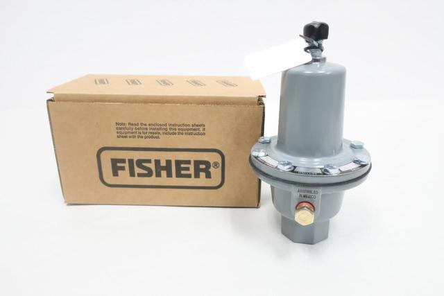 FISHER 289H ALUMINUM BACKPRESSURE RELIEF REGULATOR VALVE 1IN NPT 4-15PSI