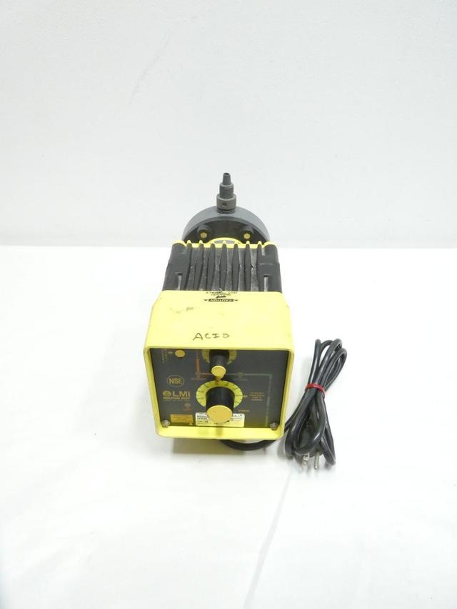 LMI MILTON ROY C781-36 METERING PUMP 25GPH 30PSI 120V-AC