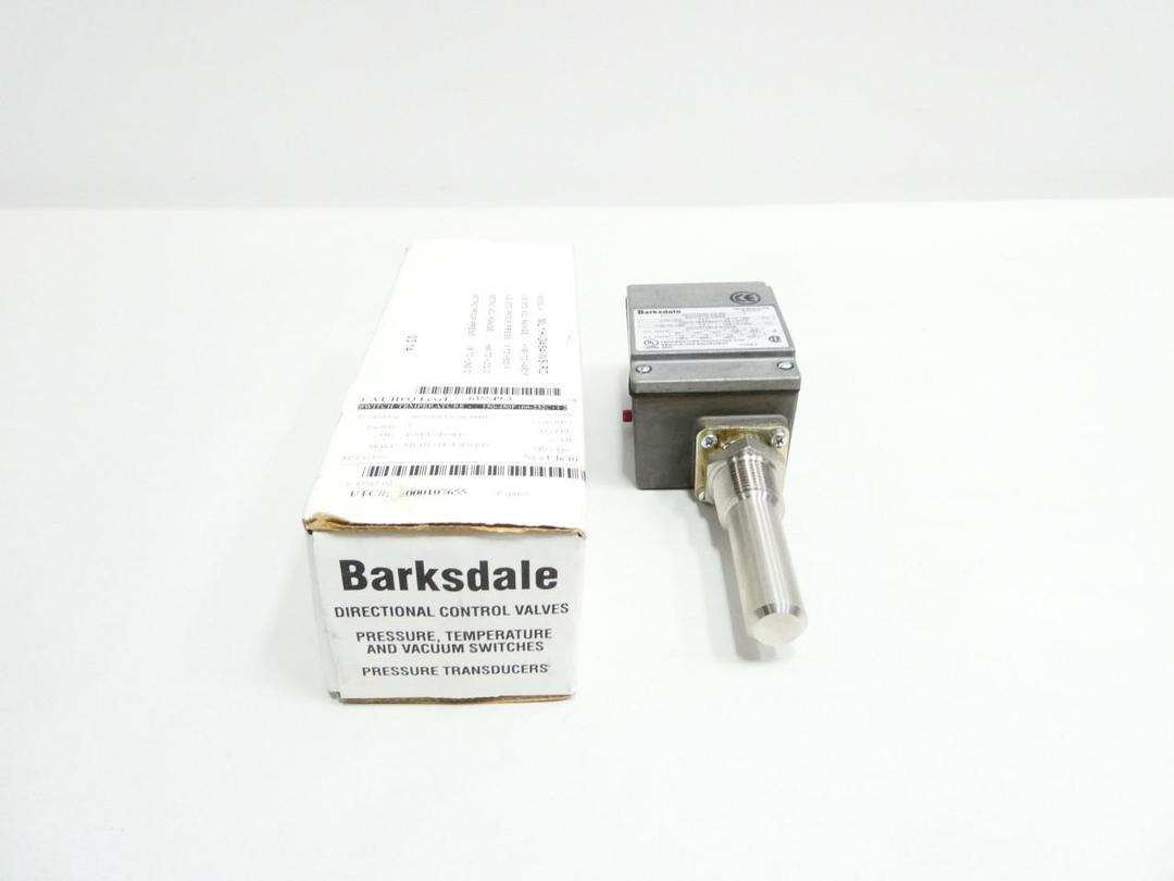 BARKSDALE ML1H-G454-WS-RD TEMPERATURE CONTROLLER 0-500F 125-600V-AC 125/250V-DC